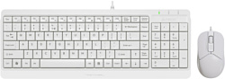 Набор клавиатуры и мыши A4Tech Fstyler F1512 white