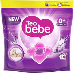 Teo Bebe Cotton Soft caps Sensitive 14 шт
