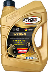 Моторное масло Kenzol Syn-X SAE 5W-40 API SN 5л