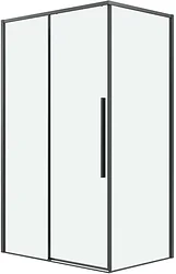 Душевой уголок Grossman Galaxy 100х100х195 120.K33.01.1010.42.00 (графит сатин/прозрачное стекло)