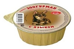 Зоогурман Мясное суфле для собак с языком (0.125 кг) 1 шт.