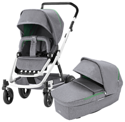 Britax Go Next 2 (2 в 1) (серый/зеленый/белый)