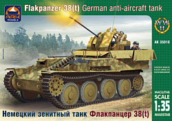 ARK models AK 35010 Немецкий зенитный танк Флакпанцер 38(t)
