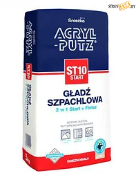 Шпатлевка Sniezka Acryl-Putz Start EX ST10 5 кг (белый)