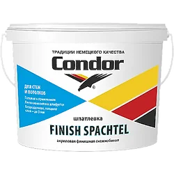 Шпатлевка Condor Finish Spachtel 16 кг (белый)