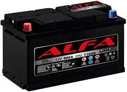 Автомобильный аккумулятор ALFA Hybrid 110 L (110Ah)