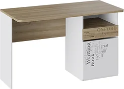 Стол для работы Трия Оксфорд ТД-139.15.02 (ривьера/белый с рисунком)