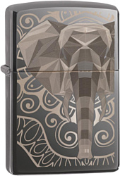 Zippo Elephant Fancy Fill Design 49074