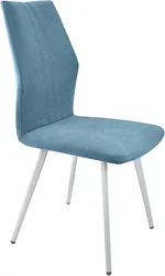 Гальваник Модена Лофт (эмаль белый муар/Catania Dusty Blue)