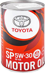 Toyota Motor Oil SP GF-6A 5W-30 1л