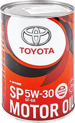 Моторное масло Toyota Motor Oil SP GF-6A 5W-30 1л