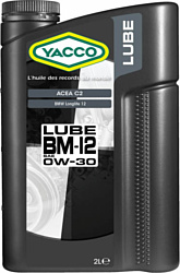 Моторное масло Yacco Lube BM12 0W-30 2л