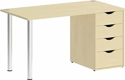 Стол для работы Riva Home Office VR.SP-3-138.4 Silver (клен)