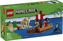 LEGO Minecraft 21259 Путешествие на пиратском корабле