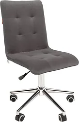 Кресло CHAIRMAN 030 (ткань, T-55 серый/хром) Кресло CHAIRMAN 030 (ткань, T-55 серый/хром)
