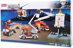 Sluban Пожарный M38-B0811 Спецтехника пожарная Sluban Пожарный M38-B0811 Спецтехника пожарная