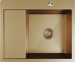 Кухонная мойка Mixline Pro 552928 (бронза, с сифоном) Кухонная мойка Mixline Pro 552928 (бронза, с сифоном)