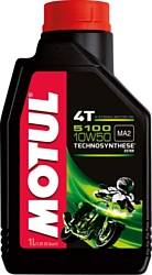 Моторное масло Motul 5100 4T 10W-50 1л