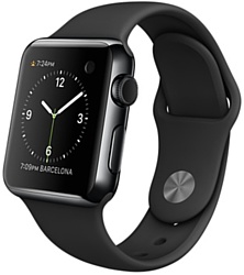 Apple Watch Edition 38mm Space Black with Black Sport Band (MLCK2)