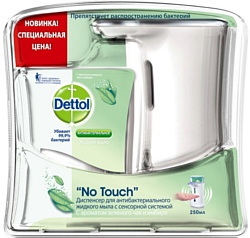 Dettol No Touch + мыло "Зеленый чай и имбирь"