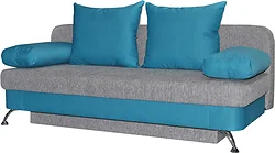 Тахта Пинскдрев Мариша (серый/голубой)