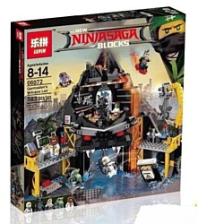 Lepin NinjaGo 06072 Логово Гармадона в жерле вулкана