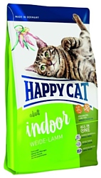 Happy Cat (1.4 кг) Supreme Indoor Weide-Lamm