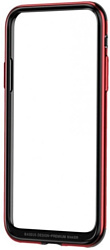 Baseus Metal Border для iPhone X (красный)