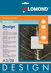 Lomond Design Bio Macro матовая А3 230 г/м2 20 л 0935032