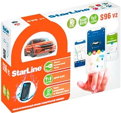 Автосигнализация StarLine S96 v2 2CAN+4LIN 2SIM GSM Автосигнализация StarLine S96 v2 2CAN+4LIN 2SIM GSM