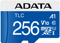 ADATA 3D TLC microSD Card 256GB, -25-85°C