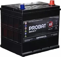 Автомобильный аккумулятор Probat Asia 600A R+ (65Ah)