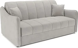 Прямой диван Мебель-АРС Давос ППУ 140x200 см M2-109-45 (Cabrio 02 бежевый)