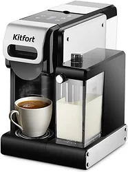Рожковая кофеварка Kitfort KT-7675 Рожковая кофеварка Kitfort KT-7675