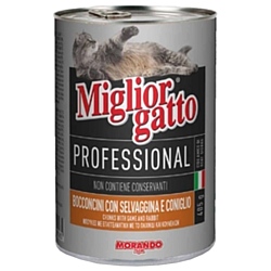 Miglior (0.405 кг) 1 шт. Gatto Professional Line Game and Rabbit