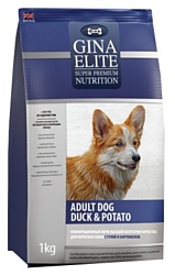 Gina Elite (15 кг) Adult Dog Duck & Potato