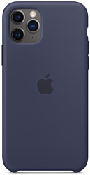 Apple Silicone Case для iPhone 11 Pro Max (темно-синий)