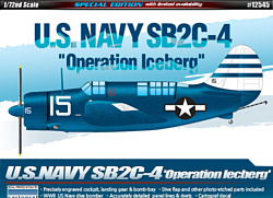 Academy Cамолет U.S.Navy SB2C-4 Operation Iceberg 1/72 12545