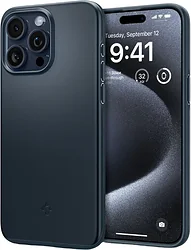 Чехол для телефона Spigen Thin Fit для iPhone 15 Pro ACS06688 (темно-синий) Чехол для телефона Spigen Thin Fit для iPhone 15 Pro ACS06688 (темно-синий)