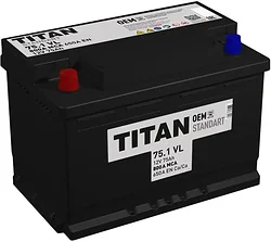 Автомобильный аккумулятор Titan Standart L+ (75Ah)