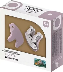 Конструктор Halftoys Игрушка-конструктор Halftoys Animal Ленивец с диорамой HA009