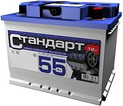 Электроисточник Стандарт 6СТ-55LR (55Ah) Электроисточник Стандарт 6СТ-55LR (55Ah)