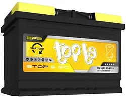 Автомобильный аккумулятор Topla TOP EFB Stop&Go TSG60J (60Ah) Автомобильный аккумулятор Topla TOP EFB Stop&Go TSG60J (60Ah)
