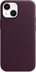 Чехол для телефона Apple MagSafe Leather Case для iPhone 13 mini (темная вишня)