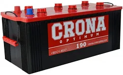 Автомобильный аккумулятор Crona 6СТ-190е узкий (190Ah)