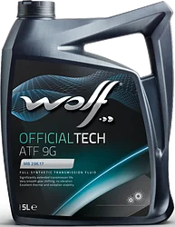 Трансмиссионное масло Wolf OfficialTech ATF 9G 5л Трансмиссионное масло Wolf OfficialTech ATF 9G 5л