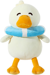 Мягкая игрушка Miniso Diving Duck Series Утка с кольцом для плавания 4822