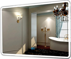Зеркало Пекам  Marta 1 80x60 marta1-80x60sp (с подсветкой, подогревом и сенсором на прикосновение)