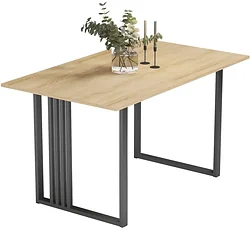 Кухонный стол Mio Tesoro Laim 120x70 (дуб сонома/черный)