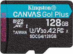 Карта памяти Kingston Canvas Go! microSDXC 128GB SDCG4/128GBSP Карта памяти Kingston Canvas Go! microSDXC 128GB SDCG4/128GBSP